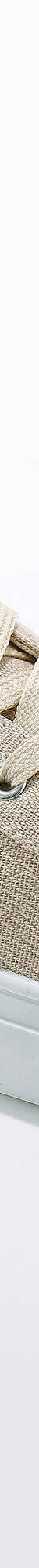 Tennis lacées en toile à semelle plateforme compensée (beige) Tennis lacées en toile à semelle plateforme compensée (beige)